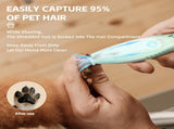 Small Animal Hair Trimmer-Hair Suction Cup-Rechargeable-Quiet-Green-1st V1189-HB001CYTR00034