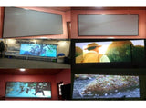 Durable Portable Projector Curtain Easy Setup Ideal for Business and Home 1Pc V1370-AZ4-10682