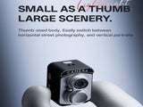 Retro Design Mini Digital Thumb Camera for Students - 2.0MP Video Recording with 16GB TF Card and 6 V888-ELOSUNG38760