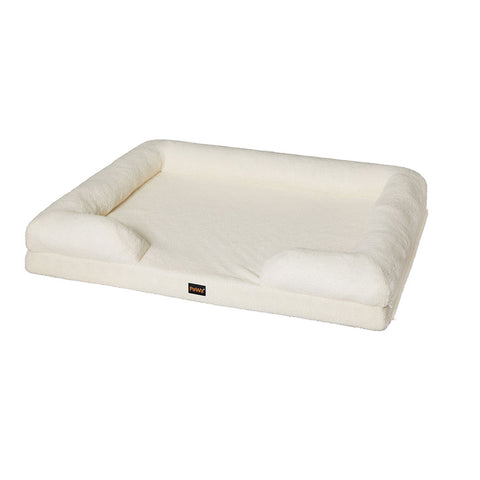 PaWz Memory Foam Pet Sofa Bed PT1231-XXL-WH