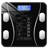 Smart Bathroom Scale with Body Analysis, Black V1237-ZY-506-0017