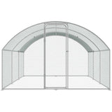 Large Metal Chicken Coop with Run, 9.8x19.3x6.5 ft Walk-in Chicken Runs for Yard with Cover, Doom V952-BRSJP6X3X2MY7DRCKV0
