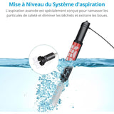 Automatic Aquarium Vacuum Cleaner, Electric Gravel Cleaner Suitable For Medium And Large Aquarium V1188-MS-227-1203