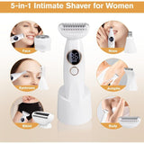 5, in Body, Eyebrows Line Intimate Trimmer, 1 Electric Shaver for Women, IPX7 Waterproof V1237-MS-626-092