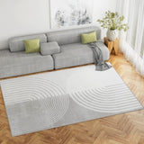 Artiss Rug 200x290cm Area Rug Washable Mat Large Carpet Faux Rabbit Fur Cyril FLR-FFUR01-200X290-WHBK