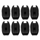 100PCS Electric Fence Insulator Weather Resistant ABS Square Tube Post Insulator for Steel Wire V1294-YM0717-3111220228812