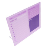 Dry Erase Planner Board Acrylic Desktop Calendar To Do List Schedule Board with Stand for Office V1294-YM0901-3117250051613