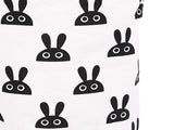 Laundry Basket Cute Rabbit Cotton 40x40x50cm Dirty Clothes Hamper Storage Basket Waterproof Lining V1294-YM0512-3117220249911