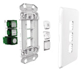 Iconic 300W LED ControlLink Universal Dimmer Mechanism Push Button V1202-V1-CLI41E300PBUD2SMVW