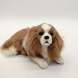 Realistic Charlie Dog Plush Toy Stuffed Animal Soft Cute Gift PetKid V1192-AZ-W-33356
