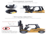 Huina 1/10 RC 8CH ForkLift Excavator Industrial Construction Engineering Vehicle Truck Kids Adult V610-TOY-HN-1577