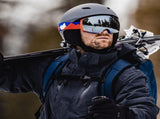 OutdoorMaster Kelvin Ski Helmet - with ASTM Certified Safety, 9 Options - for Men, Women & V1168-ADU-SKI-GR-L