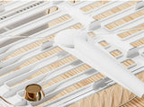 Dish Drying Rack Plastic Visualize Diversion Effluent Dish Diversion Rack for Chopsticks Bowl Plate V1294-YM0703-3118230120711