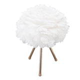 Feather Table Lamp Adjustable Color Brightness Rechargeable Touch Control Decoration Night Light V1294-YM0716-3119220111511