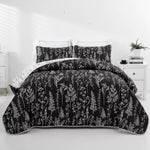 Cultured Quilted Coverlet and Pillowcases Set: Style Meets Functionality - Queen size V745-MAC090241Q13U