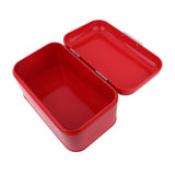 Solid Color Retro Metal Bread Bin Box Large Capacity Kitchen Storage Container V1294-YM0901-JY34918-01