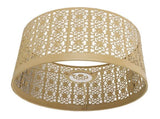 Lamp Shade Hollow Out Metal E27 E14 Clip On Easy Installation Durable Lamp Cover for Table Bedroom V1294-YM0710-3119230167812