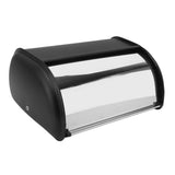 Iron Bread Bin Durable Bread Storage Container Mirror Polished Bread Bin Storage Case for Home Shop V1294-YM0703-3117230095911