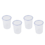 Paint Container Set 1000ml Airtight Transparent Paint Storage Cup with Mixing Ball Paint Brush for V1294-YM0901-3114240060411