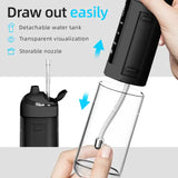 L13 Orange Portable Electric Water Flosser - Handheld Teeth Cleaner, USB Rechargeable, Deep Oral V888-ELOSUNG11765