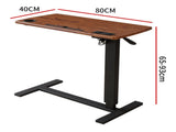 Levede Standing Desk Height Adjustable Brown DT2003