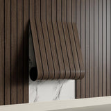 2 Pack Peel and Stick Oak Wood Slat Feature Panels 300x40cm Each DIY TV Headboard PVC Decor V1188-ZXY-131-792