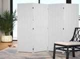 4-Panel Folding Room Divider Privacy Screen Partition V957-SDFOROSN3208S