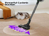 46Kpa Strong Suction, Lightweight Handheld Vacuum Cleaner, 2500mAh Removable Battery with Wall V1181-CT5P