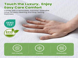 20cm Double Reversible Gel Memory Foam Mattress BedStory Medium Soft & Firm XFGH-MA-G-MF-20-D-WH