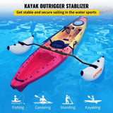 VEVOR Kayak Outrigger Stabilizer Inflatable Outrigger Float 2PCS PVC w/ Arms Rod V952-PHTZTWDQTZBDDVJK5V0