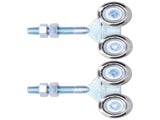 2Pcs Door Hanging Wheel Pulley Roller Glass Door Accessory for Barn Door Diameter 35mm V1294-YM0901-3114210065111