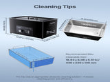 30L Ultrasonic Cleaner, Professional Ultrasonic Cleaner Machine with Knob Control, Stainless Steel V952-SPLXNAJKZCSBWD6B9001V3