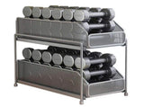 Pull Out Cabinet Organizer 2 Tier Carbon Steel Mesh Large Capacity Easy Maintenance Sliding Basket V1294-YM0706-3118230202311