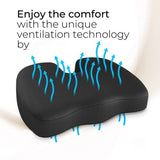 Coccyx Seat Cushion Ergonomic Posture Car AU Relieve Sciatica Back Tailbone Pain V201-W11554531