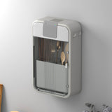 Wall Mounted UV Chopsticks Cage Multifunction Chopstick Draining Cleaning Holder Hot Air Drying V1294-YM0626-3118230013712