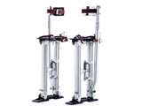 Drywall Stilts, 24''-40'' Adjustable Aluminum Tool Stilts with Protective Knee Pads, Durable and V952-SGBGQYCYS2440EE60V0