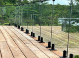 Stainless Steel Clamp Spigots Post Balustrade Stairs Railing Pool Balcony Fence Floor V1366-AZ2-W-08432