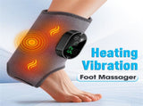 GRAY Cordless Ankle Heating Pad, Foot and Ankle Massager with Heat Foot Renew Triple V201-MAS3063GR8AU
