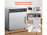 Electric Hot Box Food Warmer, 4-Tier Commercial Warming Cabinet with Water Tray, Single-Door and V952-XXSPBWJ4CDKBNMKK4001V3