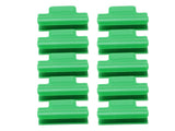 100 PCS Garden Shed Clamps Plastic Stable Versatile Film Shading Net Clips for Greenhouse V1294-YM0710-3111230287012
