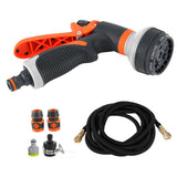 Garden Irrigation Sprayer Telescopic Hose Kit Plants Flowers Watering Sprinkler Accessory V1294-YM0901-3111200143011