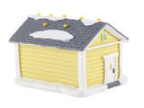 Christmas Village House LED Lighted Desk Building Resin House Statue Ornaments for Tabletop V1294-YM0512-221114TW02-1