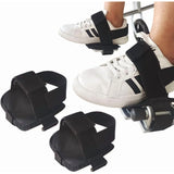 Wheelchair Restraint Shoes, Adjustable Footrest Safety Straps to Help Keep Feet Positioned on V1189-LC-RY-00416