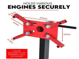 Engine Stand H Frame 450kg 1000lb Industrial Workshop Cars Auto Motor 4 Wheels V379-ENGSTND1LB