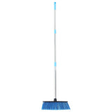 Stainless Steel Long Handle Broom, Blue, Easy to Use for Home and Yard V1370-AZ4-08700