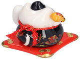 6in Fortune Cat Ceramic Waving Lucky Cat Ornament Home Decoration for Bedroom Car OfficeType 3 V1294-YM0523-3115210229413