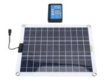 200W Solar Panel Kit Monocrystalline Silicon Solar Panel OBD Charger Blue Controller with 10 in 1 V1294-YM0901-3111240027111