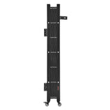 Single Folding Security Gate, Lockable Scissor Gate with 360 degree Swivel Casters, Outdoor V952-GZDZDAQM5157ODKJ1001V0
