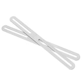 Piece Adjustable Stainless Steel Flat Straight Brackets with Screws, Thickened Slotted Corner Braces V1369-AZ3-W-17383