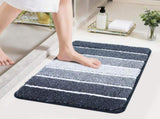 Bathroom Rugs,Ultra Soft Absorbent Bath Mat,Beige Non-Slip TPR Backing Stays in Place, Machine V1107-113-37486-DAR4